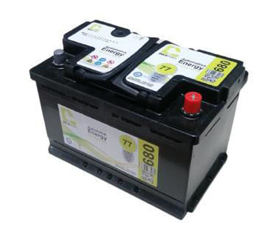Εικόνα από ΜΠΑΤΑΡΙΑ 12V 77AH 680A 278X175X190 ΔΕΞΙΑ