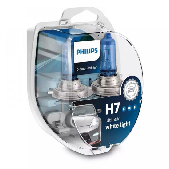 Εικόνα από ΣΕΤ ΛΑΜΠΕΣ H7 12V DIAMOND VISION