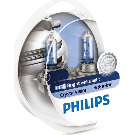 Εικόνα από ΣΕΤ ΛΑΜΠΕΣ H4 12V CRYSTAL+BLUE