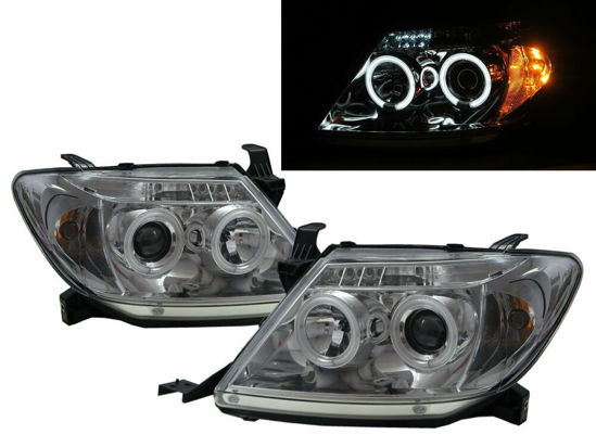 Εικόνα από ΦΑΝΑΡΙΑ ΕΜΠΡΟΣ TOYOTA HILUX 05-15 ANGEL EYES