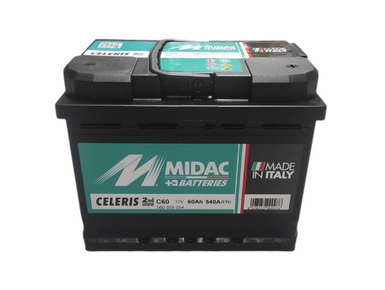 Εικόνα από ΜΠΑΤΑΡΙΑ 12V 60AH 540A 242X175X190 ΔΕΞΙΑ