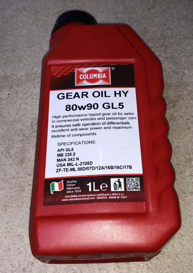 Εικόνα από ΒΑΛΒΟΛΙΝΗ SAW 80W90 GL5 1lt COLUMBIA