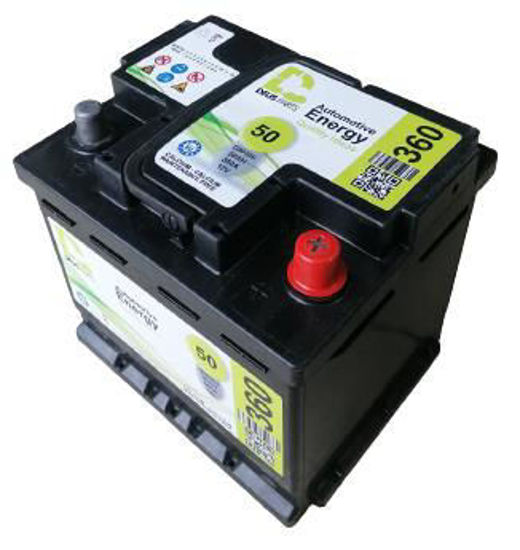 Εικόνα από ΜΠΑΤΑΡΙΑ 12V 50AH 360A 207X175X190