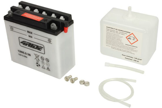 Εικόνα από ΜΠΑΤΑΡΙΑ 12V 5.5AH 60A ΔΕΞΙΑ