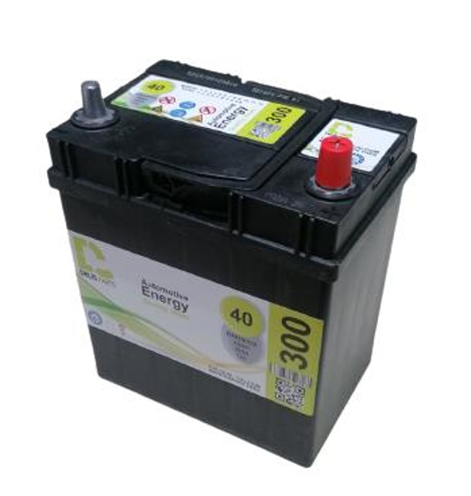 Εικόνα από ΜΠΑΤΑΡΙΑ 12V 40AH 300A 197X128X220 ΔΕΞΙΑ ΧΩΡΙΣ ΠΑΤΟΥΡΑ