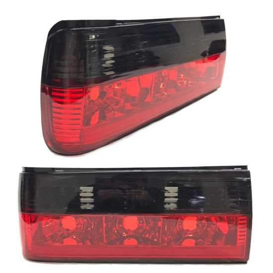 Εικόνα από Πισινά Φανάρια Set Για Bmw 3 E30 M40 87-90 Κόκκινο/Φιμέ