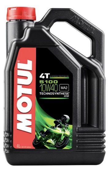Εικόνα από ΛΑΔΙ ΜΟΤΟ MOTUL 10W40 5100 4T 4L