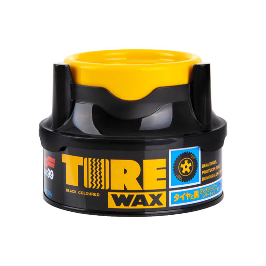 Εικόνα από Tire Black Wax Πάστα Ελαστικών Και Εξωτερικών Πλαστικών 170gr