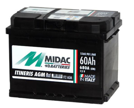 Εικόνα από ΜΠΑΤΑΡΙΑ 12V 60AH 680A 278X175X190 START-STOP ΔΕΞΙΑ