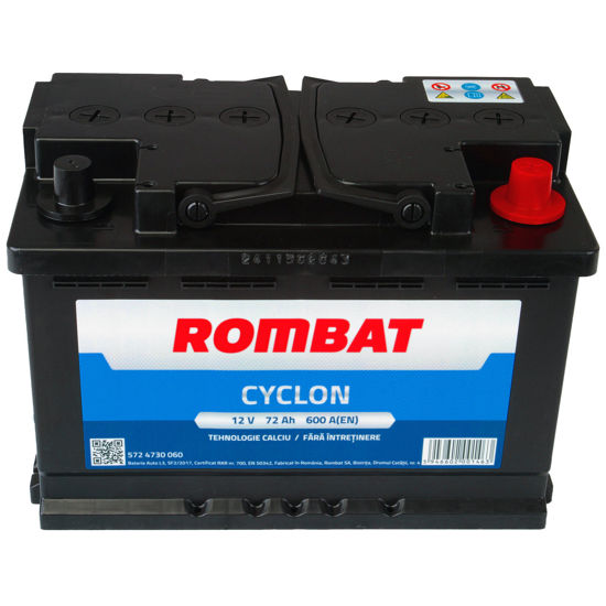 Εικόνα από ΜΠΑΤΑΡΙΑ ROMBAT 12V 72Ah 600A 278X175X190