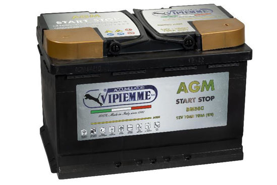 Εικόνα από ΜΠΑΤΑΡΙΑ VIPIEMME 12V 70Ah 760A AGM 278X175X190