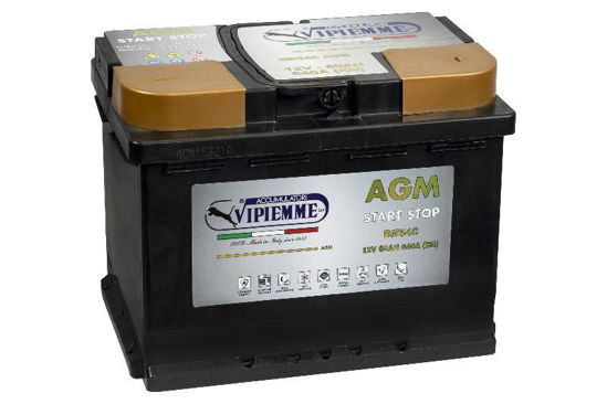 Εικόνα από ΜΠΑΤΑΡΙΑ VIPIEMME 12V 60Ah 640A AGM 242X175X190