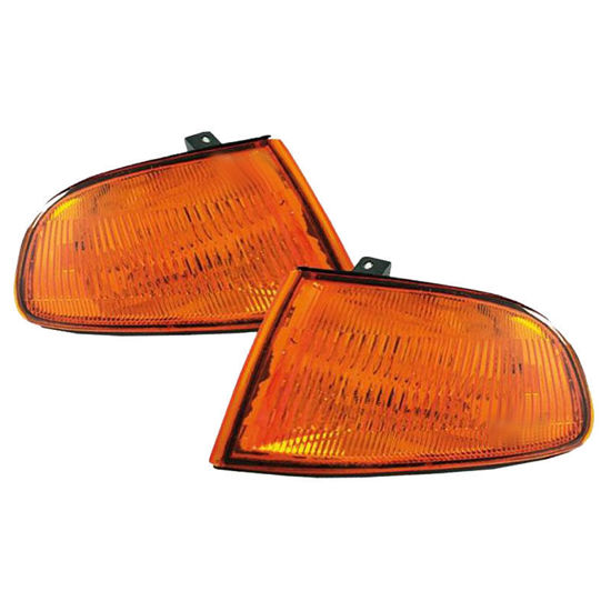 Εικόνα από Μπροστινά Φλας Για Honda Civic EG 92-95 2/3D Πορτοκαλί 2 Τεμάχια