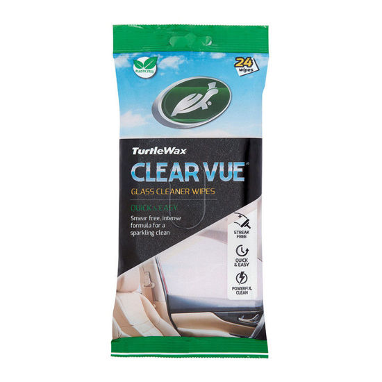Εικόνα από TURTLE WAX GLASS WIPES 24 PCS